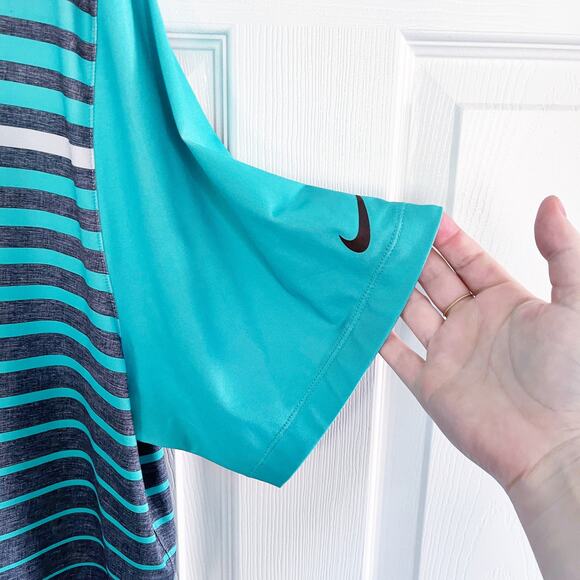Nike Golf Tour Performance Dri-Fit Striped Top - Picture 4 of 8
